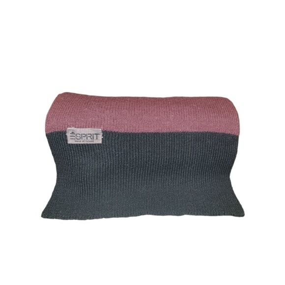 VINTAGE 1990's Esprit Wool Blend Scarf - Picture 2 of 7